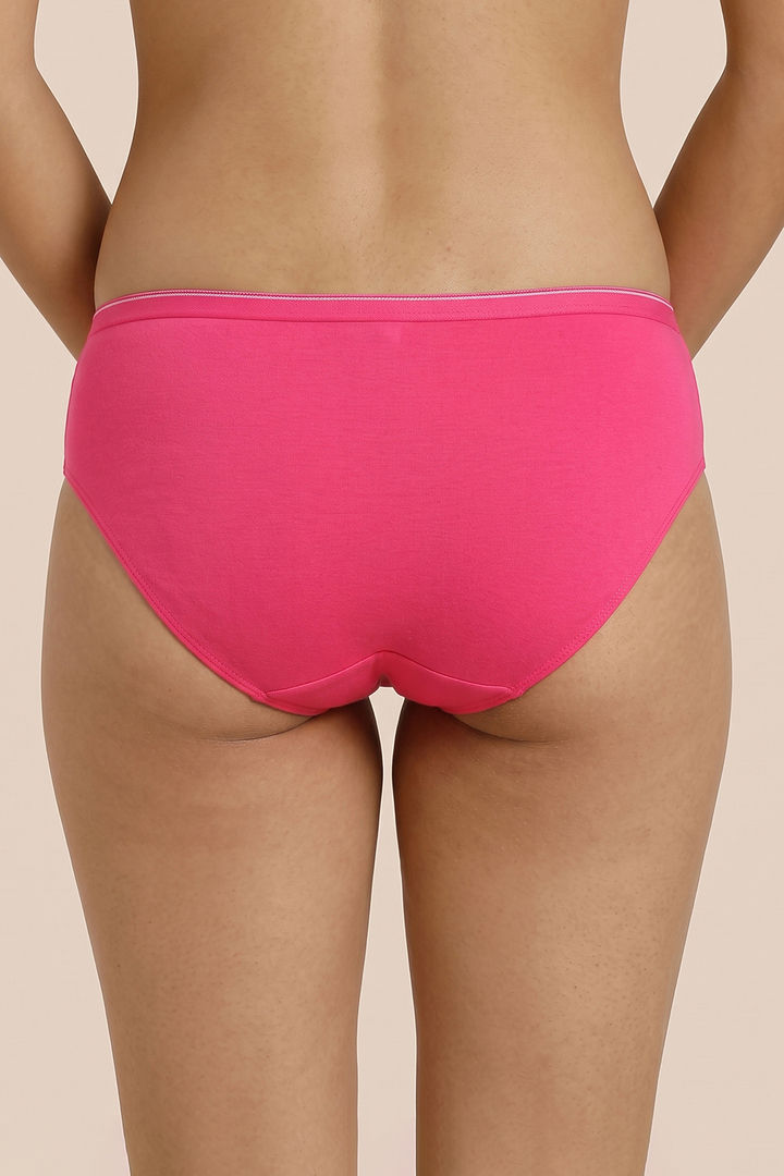 Zivame Anti-Microbial Low Rise Full Coverage Hipster Panty (Pack of 3) - Multicolor — image 8